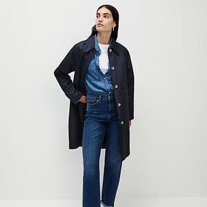 Marks & Spencer navy trench coat “sézane Clyde style”